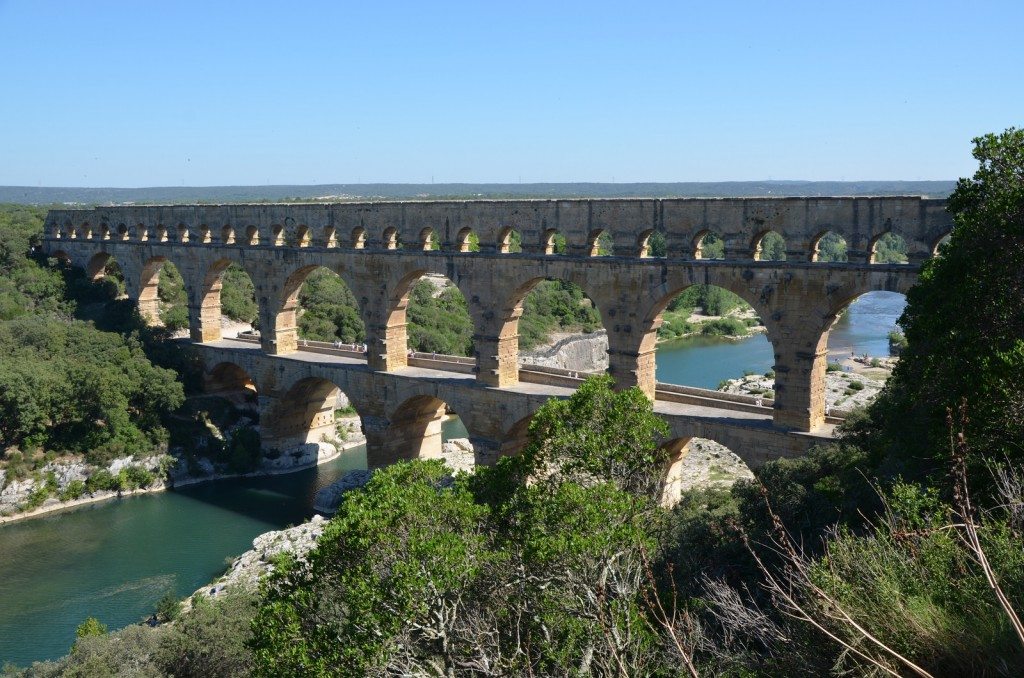 The Pont du Gard is a Roman monument built halfway through the 1st century AD © Carole Raddato