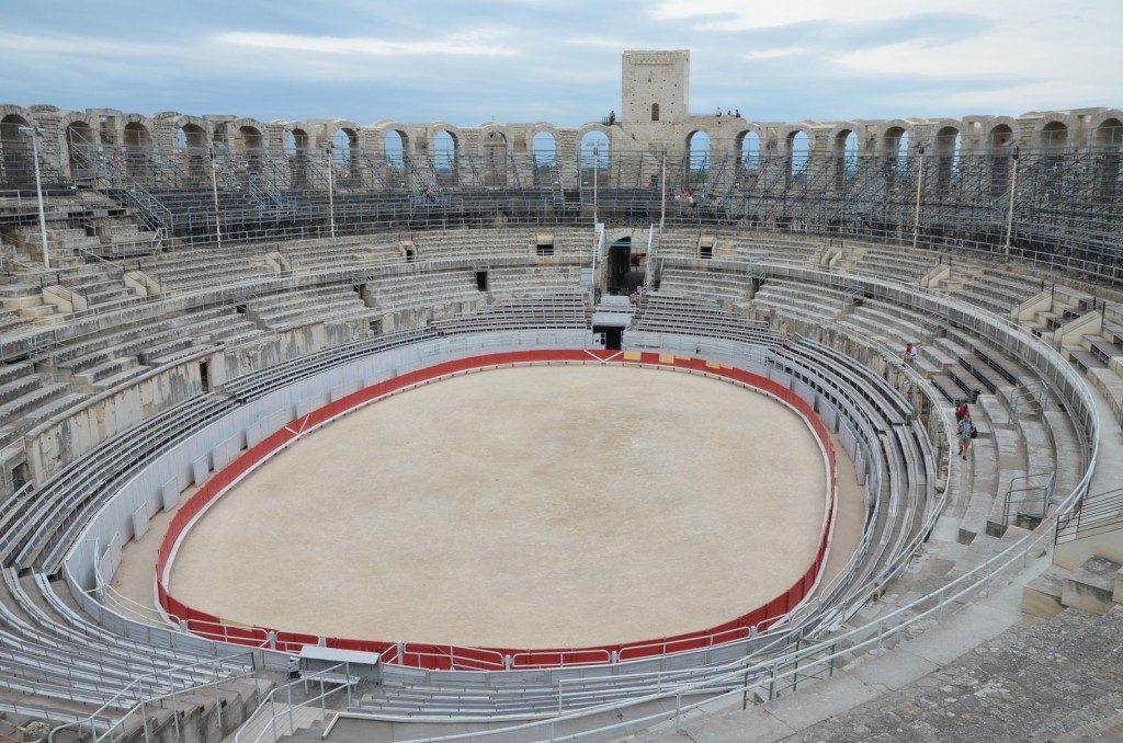 The Arles Amphitheatre, built in 90 AD © Carole Raddato