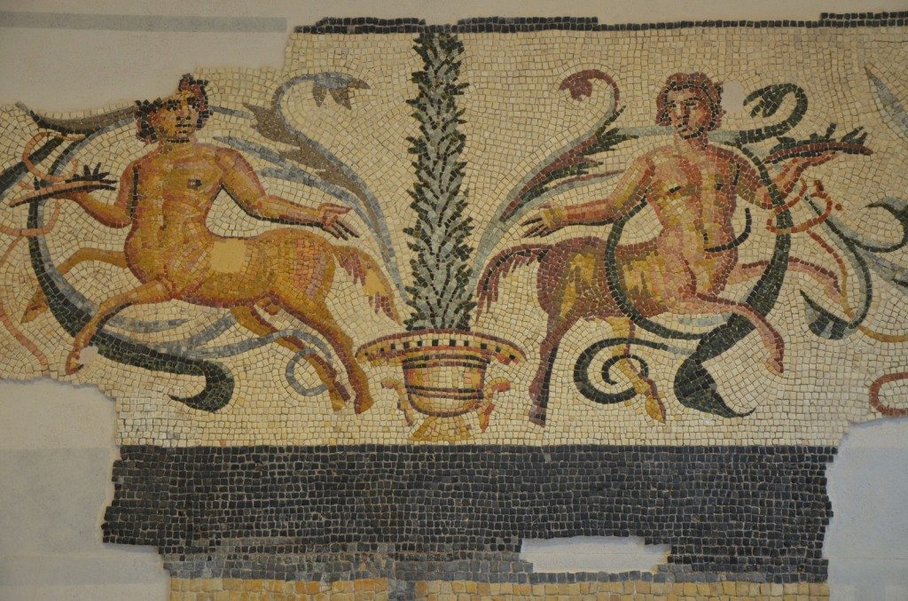 The Centaur Mosaic, dating to the late 2nd century - early 3rd century CE, Orange Museum © Carole Raddato